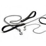 beeztees-sturdy-dog-chrome-leash-120cm-black