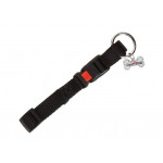 gimdog-adjustable-nylon-dog-collar-black