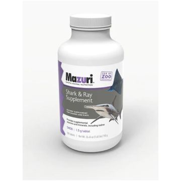 Mazuri Shark & Ray Supplement  Tablet - 1.5g