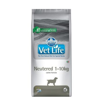 Farmina Vetlife Dog NEUTERED 1-10 Kg, 10Kg