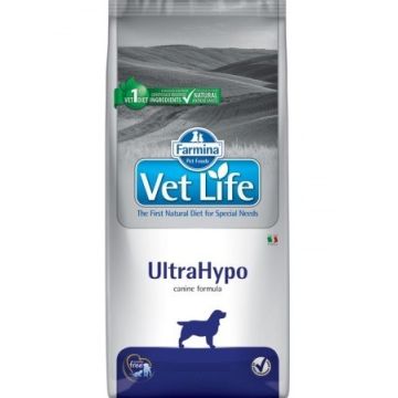 Farmina Vet Life ULTRAHYPO Canine Formula Dog Dry Food, 12 Kg