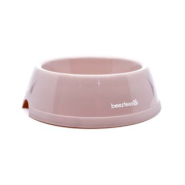 Beeztees Plastic Dish for Dog - Beige