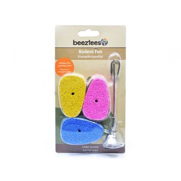 Beeztees Pumice Nibbles Discs, Pack of 3
