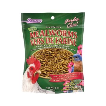 Brown's Garden Chic Mealworms - 3 oz