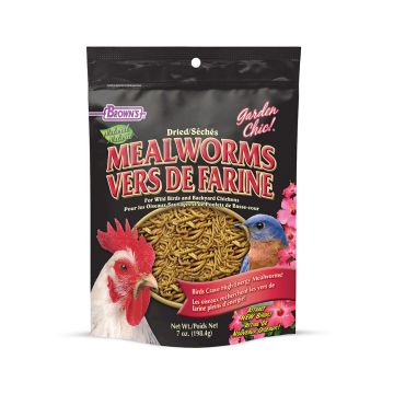 Brown's Mealworms - 7oz/198.4g