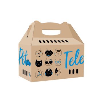 Collar Company Cardboard Carry-box Telepet - 455 x 220 x 435mm