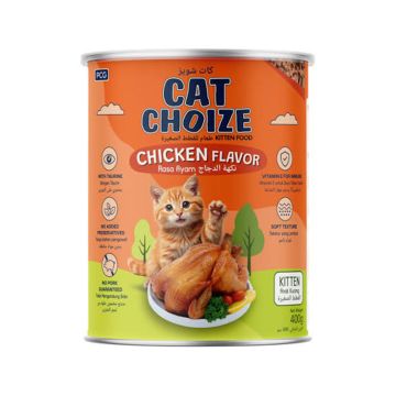 Cat's Choize Chicken Canned Kitten Food - 400 g
