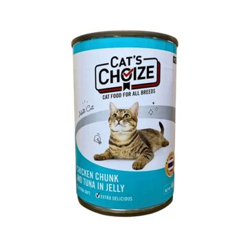 Cat's Choize Chicken Chunk and Tuna in Jelly Canned Cat Food - 400 g
