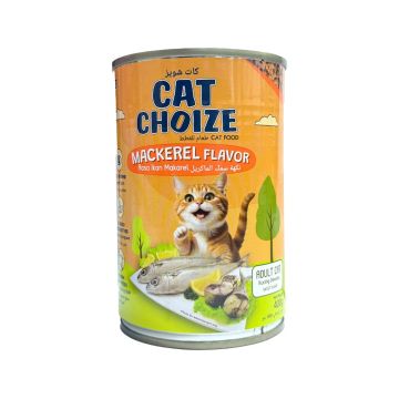 Cat's Choize Mackerel Adult Canned Cat Food - 400 g