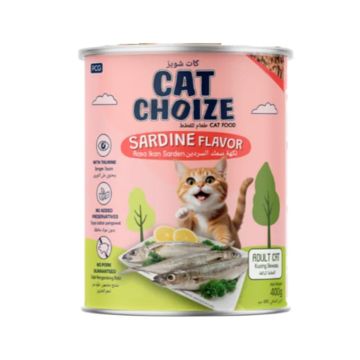 Cat's Choize Sardine Adult Canned Cat Food - 400 g