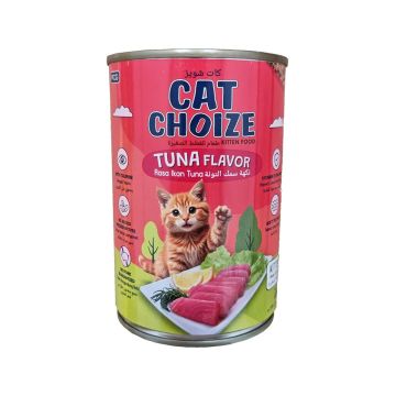 Cat's Choize Tuna Canned Kitten Food - 400 g