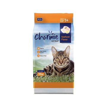Charmie Seafood Flavor Adult Cat Dry Food - 10 Kg