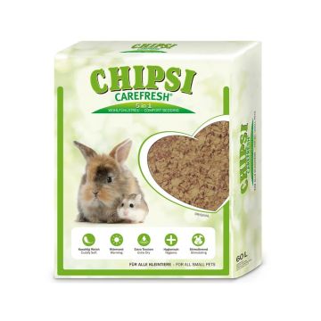 Chipsi Carefresh Natural Pet Small Animal Bedding - 60 L
