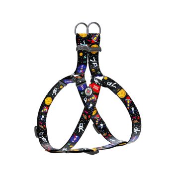 Collar Company Waudog Nylon NASA Pattern Dog Harness - 20mm 50-80cm
