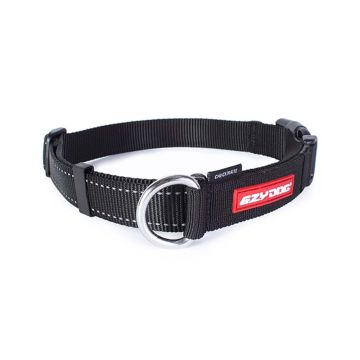 EzyDog Checkmate Dog Collar - Black