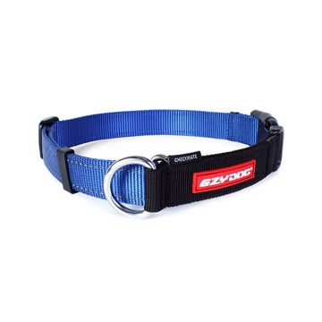 EzyDog Checkmate Dog Collar - Blue