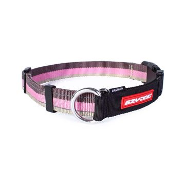 EzyDog Checkmate Dog Collar - Candy Stripes
