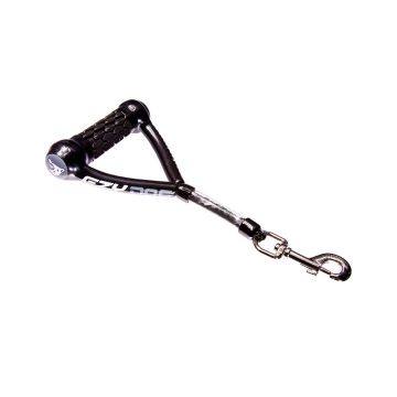 EzyDog Mongrel Dog Leash - 12" - Black