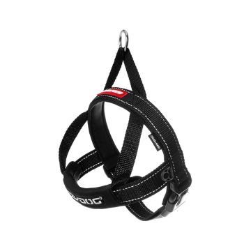 EzyDog Quick Fit Dog Harness - Black