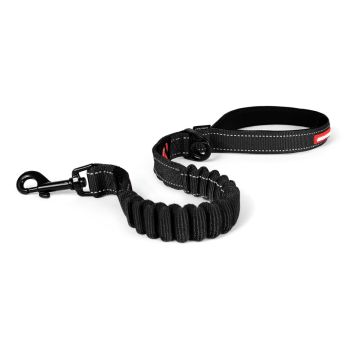 EzyDog Zero Shock Dog Lead 25" - Black