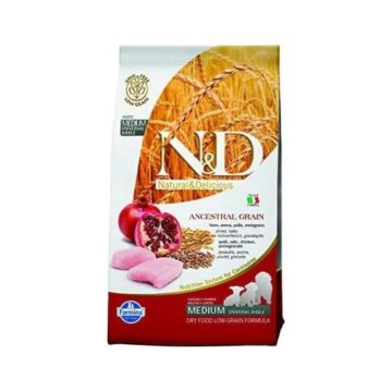 Farmina Low Grain Chicken & Pomegranate Medium Breed Puppy Food, 800g