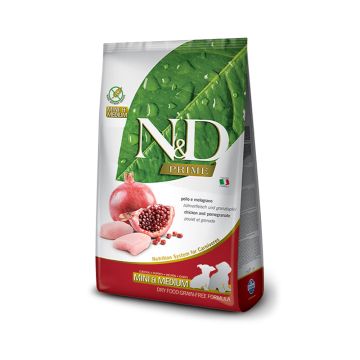 Farmina N&D Chicken & Pomegranate Mini and Medium Dry Puppy Food - 7 Kg