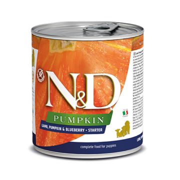 Farmina N&D Lamb Pumpkin and Blueberry Starter Canned Dog Food - 285 g