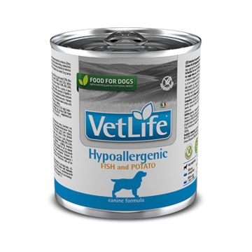 Farmina Vet Life Hypoallergenic Fish and Potato Canned Dog Food - 300 g