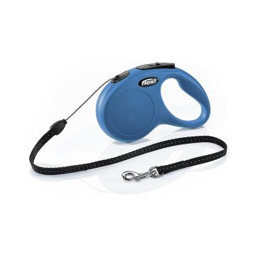 Flexi New Classic M Cord 8m - Blue