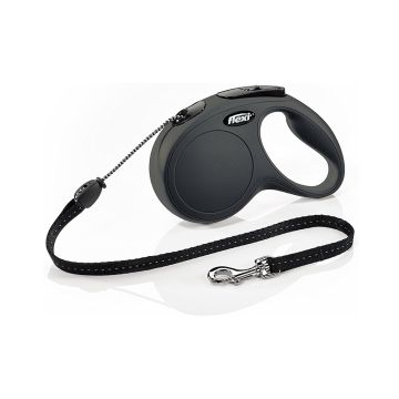 Flexi New Classic M Cord 8m - Black