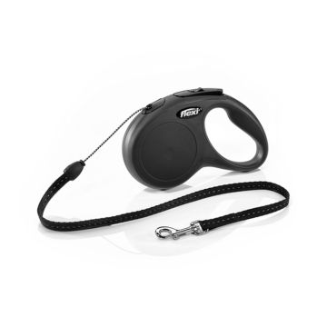Flexi New Classic S Cord 5 m - Black