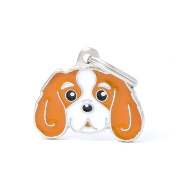 MyFamily Friends Blenheim Cavalier King Pet ID Tag