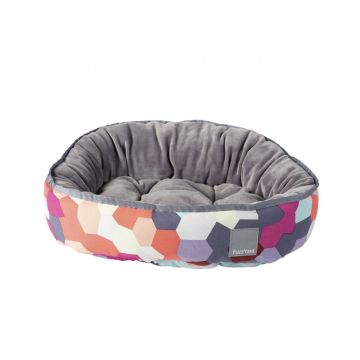 FuzzYard Kaleidoscope Reversible Dog Bed - Medium
