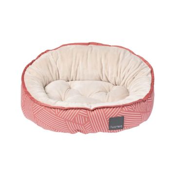 FuzzYard Thornbury Reversible Pet Bed - Brick Red