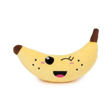 FuzzYard Winky Banana Plush Dog Toy