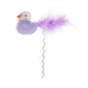 GimCat Dream Bird Cat Toy - Violet