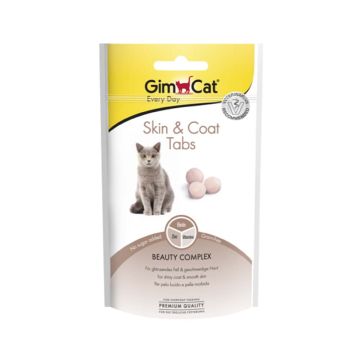 GimCat Skin & Coat Tabs For Cats - 40g