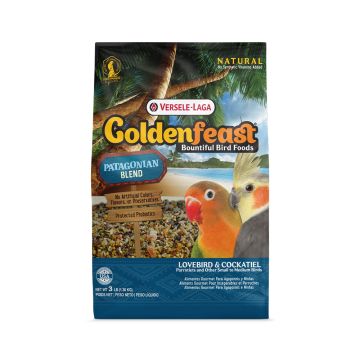 Goldenfeast Patagonian Blend Lovebirds and Cockatiels Food - 1.36 Kg