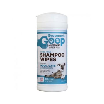 Groomer's Goop Shampoo Wipes 40 Ct