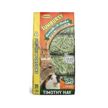 Higgins Sunburst Break-A-Bale Timothy Hay - 35 oz