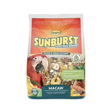 Higgins Sunburst Macaw Food - 3 lbs