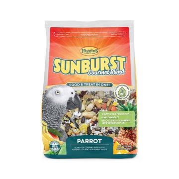 Higgins Sunburst Parrot Food - 3 lbs