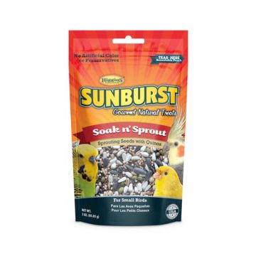 Higgins Sunburst Soak n' Sprout Natural Treats - 3 Oz