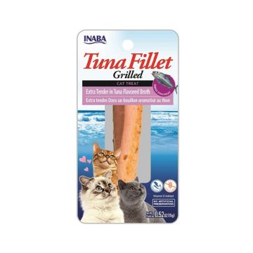Inaba Ciao Grilled Tuna Fillet Extra Tender in Tuna Broth - 15 g