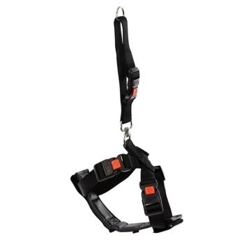 Karlie Dog Safety Harness - Black - 50 - 70 cm
