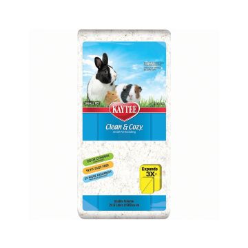 Kaytee Clean and Cozy Small Animal Bedding - White - 24.6 L (1500 cu inch)