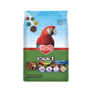 KAYTEE Exact Rainbow Large Parrot Food - 2.5 lbs