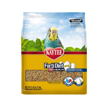 Kaytee Forti-Diet Pro Health Egg-Cite! Parakeet Food - 5 lbs