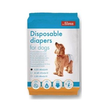 Les Filous Disposable Diapers For Small Dogs - 20 Pcs