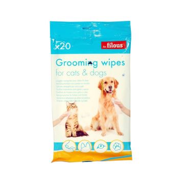 Les Filous Grooming Wipes for Cats & Dogs